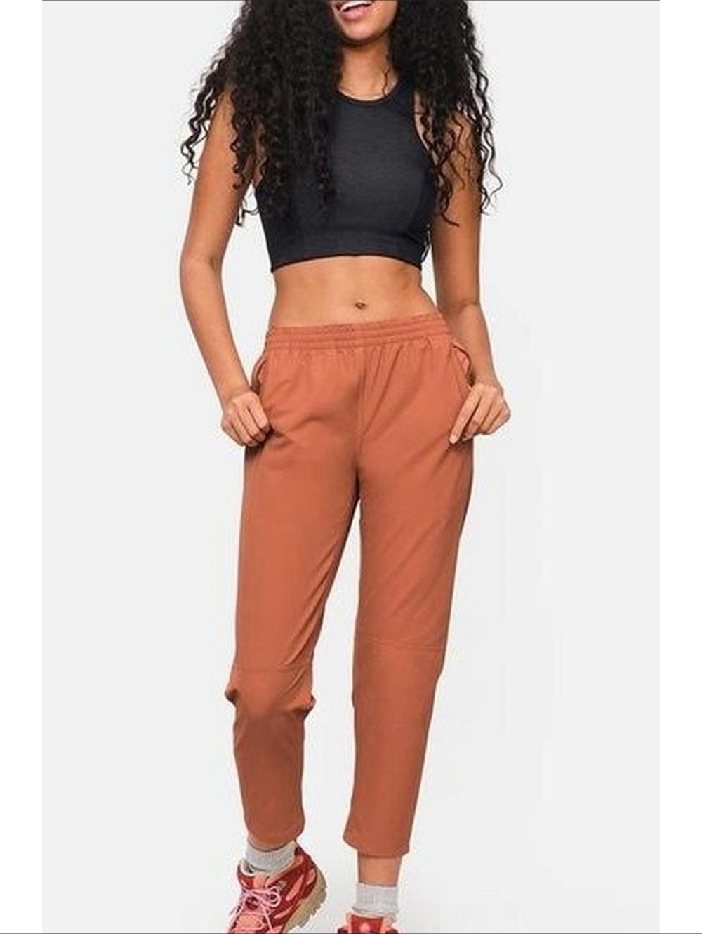 Outdorr Voices RecTrek 26" Pant Orange Climbing Hiking Travel Size Medium